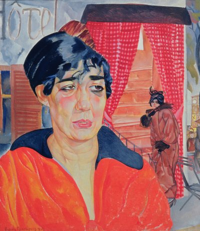Concierge à Paris, 1918 - Boris Dmitrievich Grigoriev